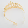 Sweet 16 Tiara - Heart Gold