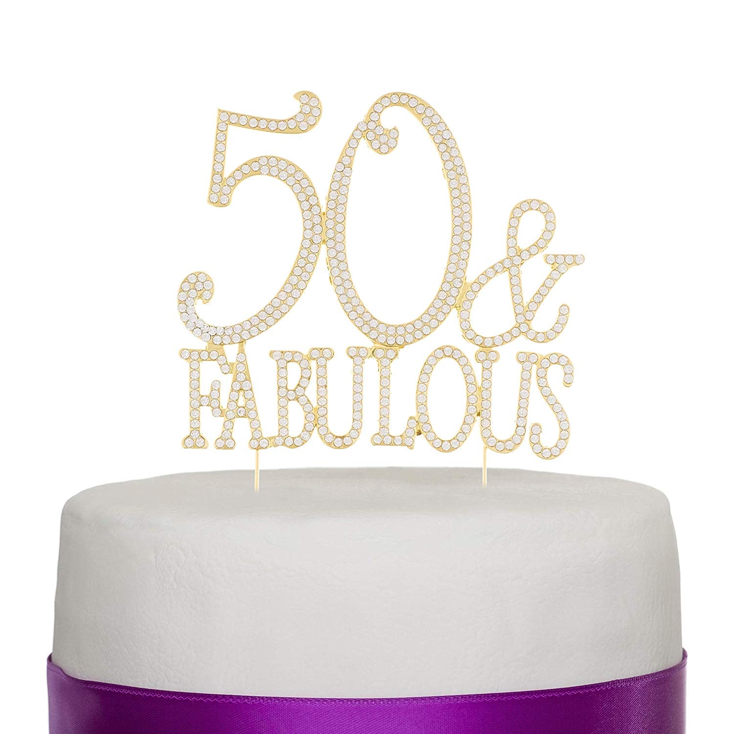 Happy 50th Birthday Cake Topper, Gold Glittery 50th Birthday Cake Topper, 50th  Birthday Candles, 50 Fabulous Cake Topper with Number 50 Candles for Women  Men 50th Birthday Decorations price in Saudi Arabia |